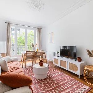 Appartement 2 Pieces Fonctionnel Metro Jaures - 19 - 4p - Flat-guest